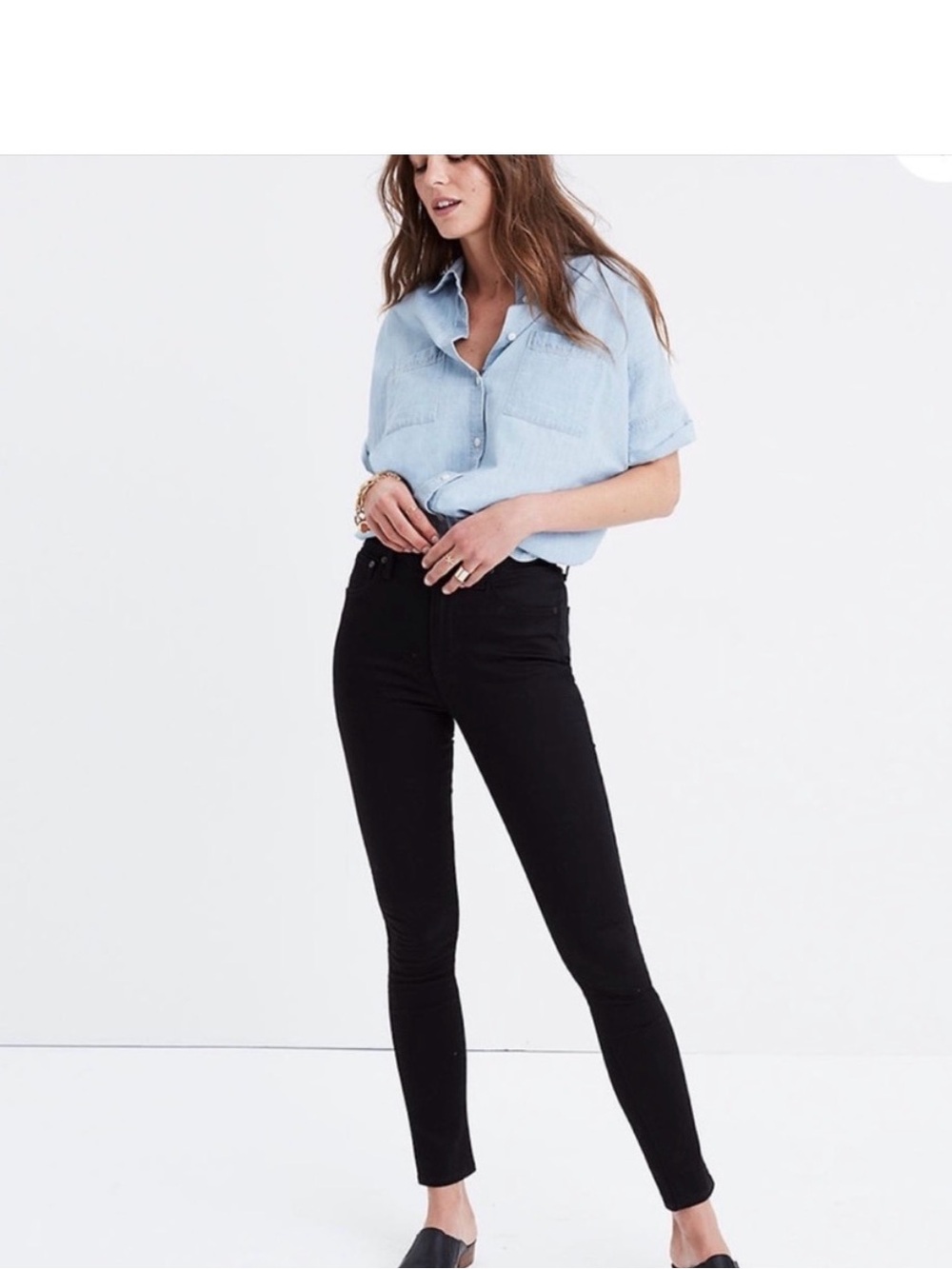 Madewell High-Rise Black Skinny Jeans - Women 29